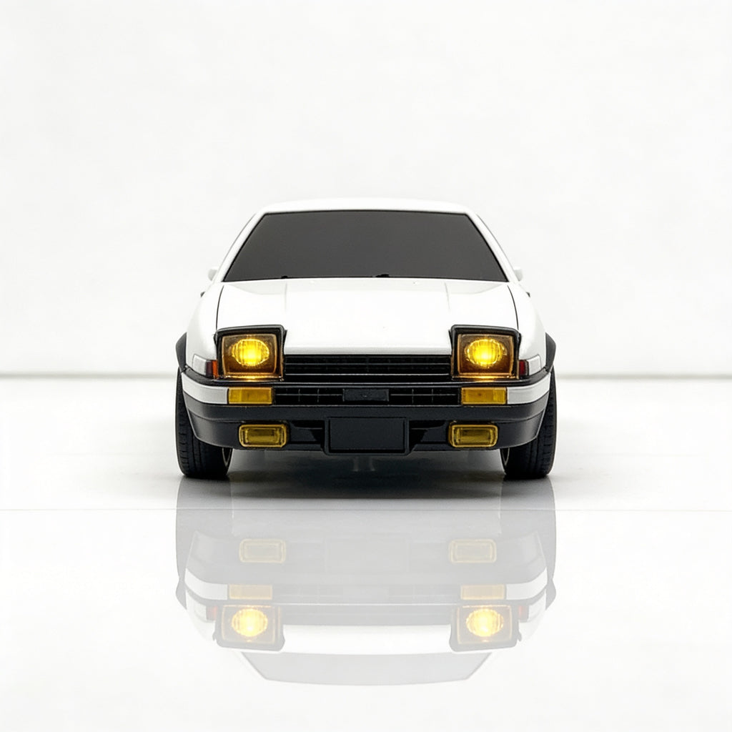 AE86 Sprinter Trueno RC drift 1/18 vue de profil