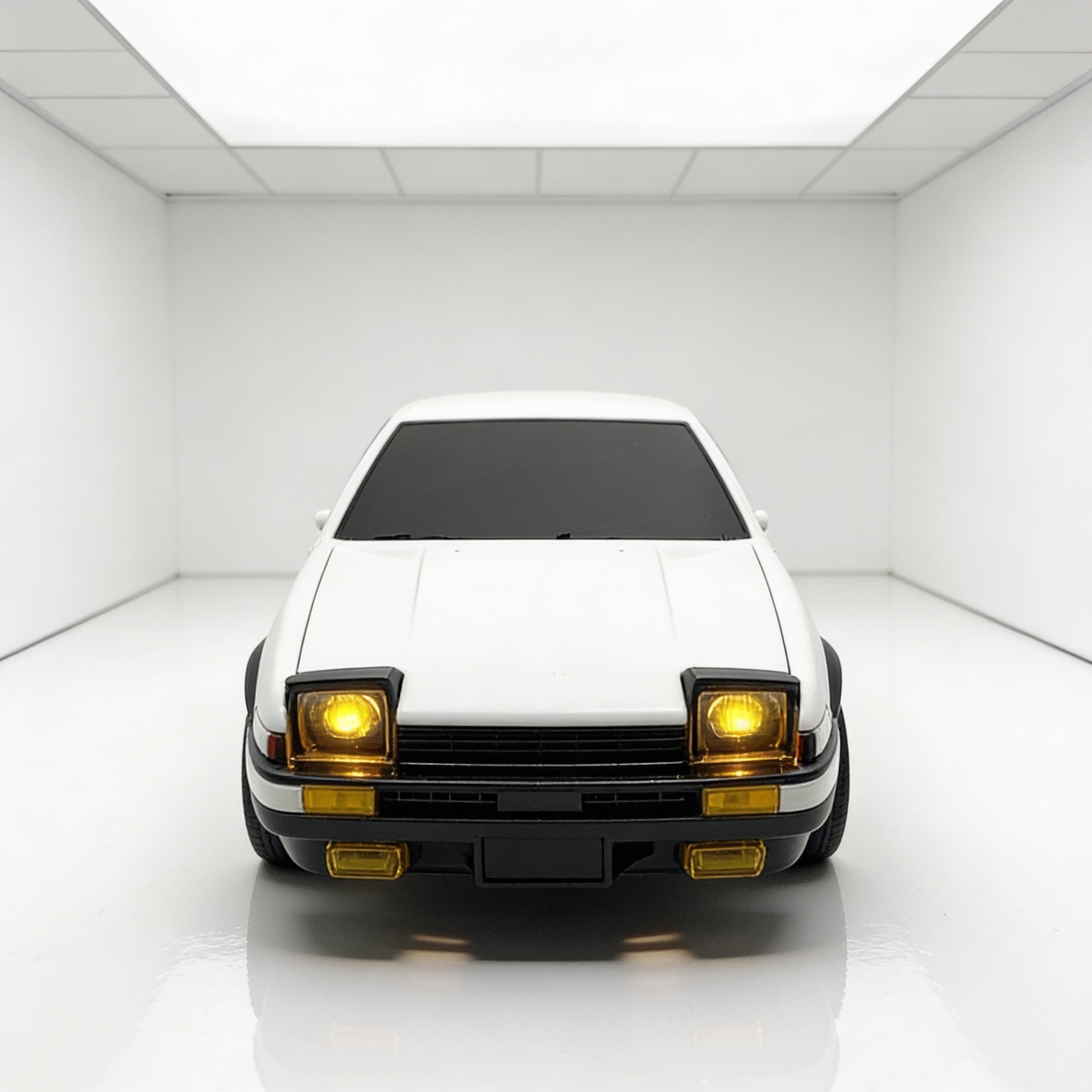 AE86 RC drift en plein dérapage Initial D