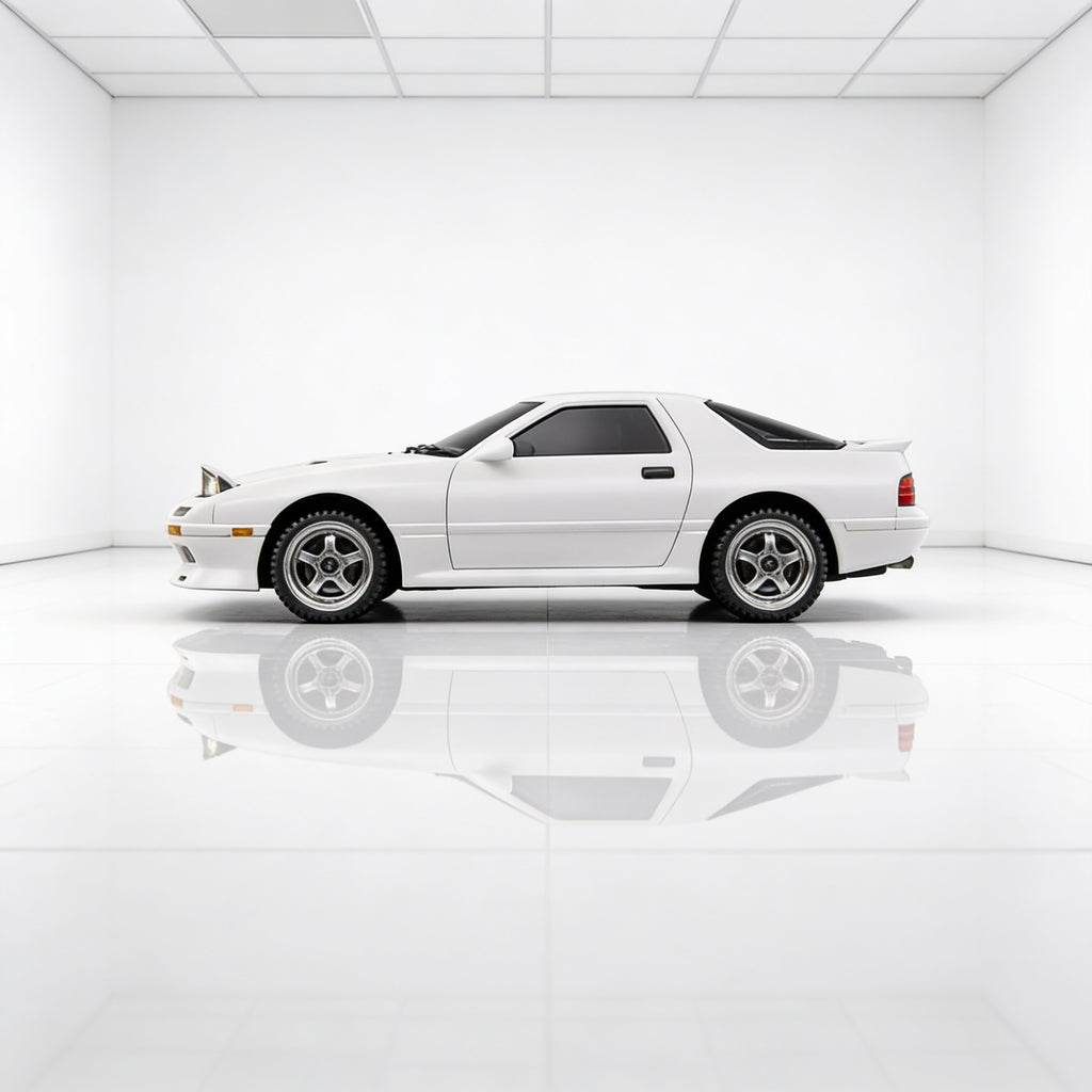 Mazda RX-7 FC3S RC drift 1/18 vue arrière
