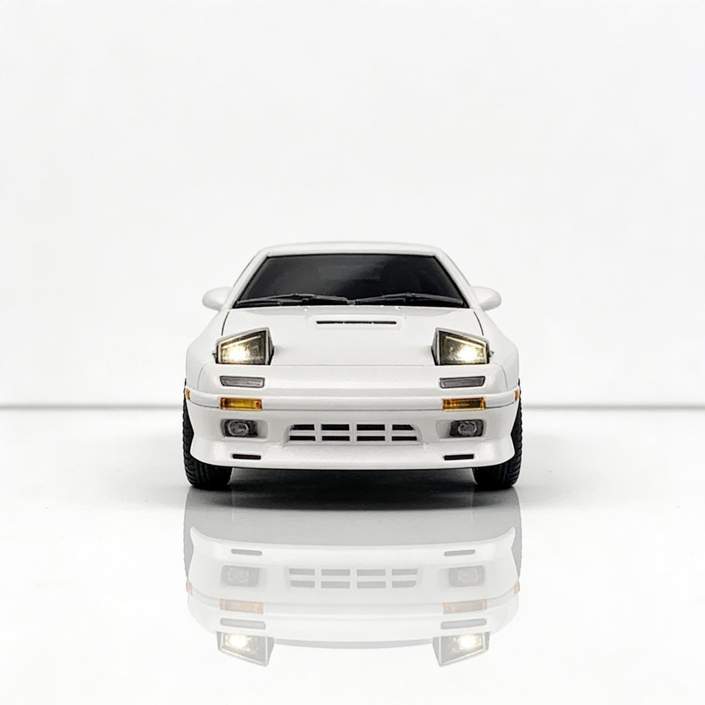 Mazda RX-7 FC RC drift 1/18 vue de dessus