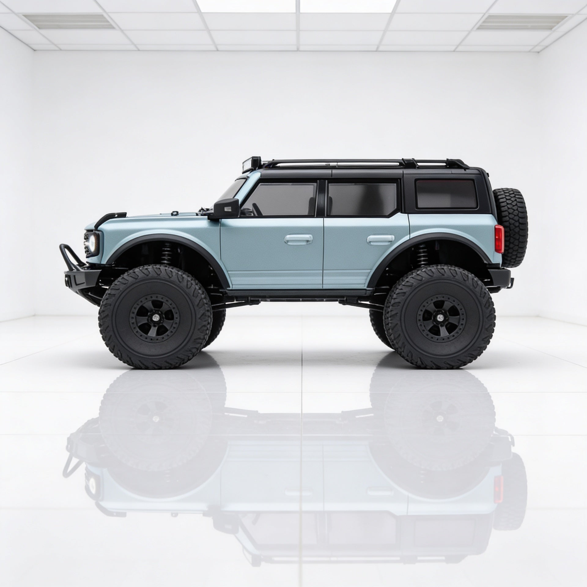 WLtoys 184023 crawler 1/18 vue de profil