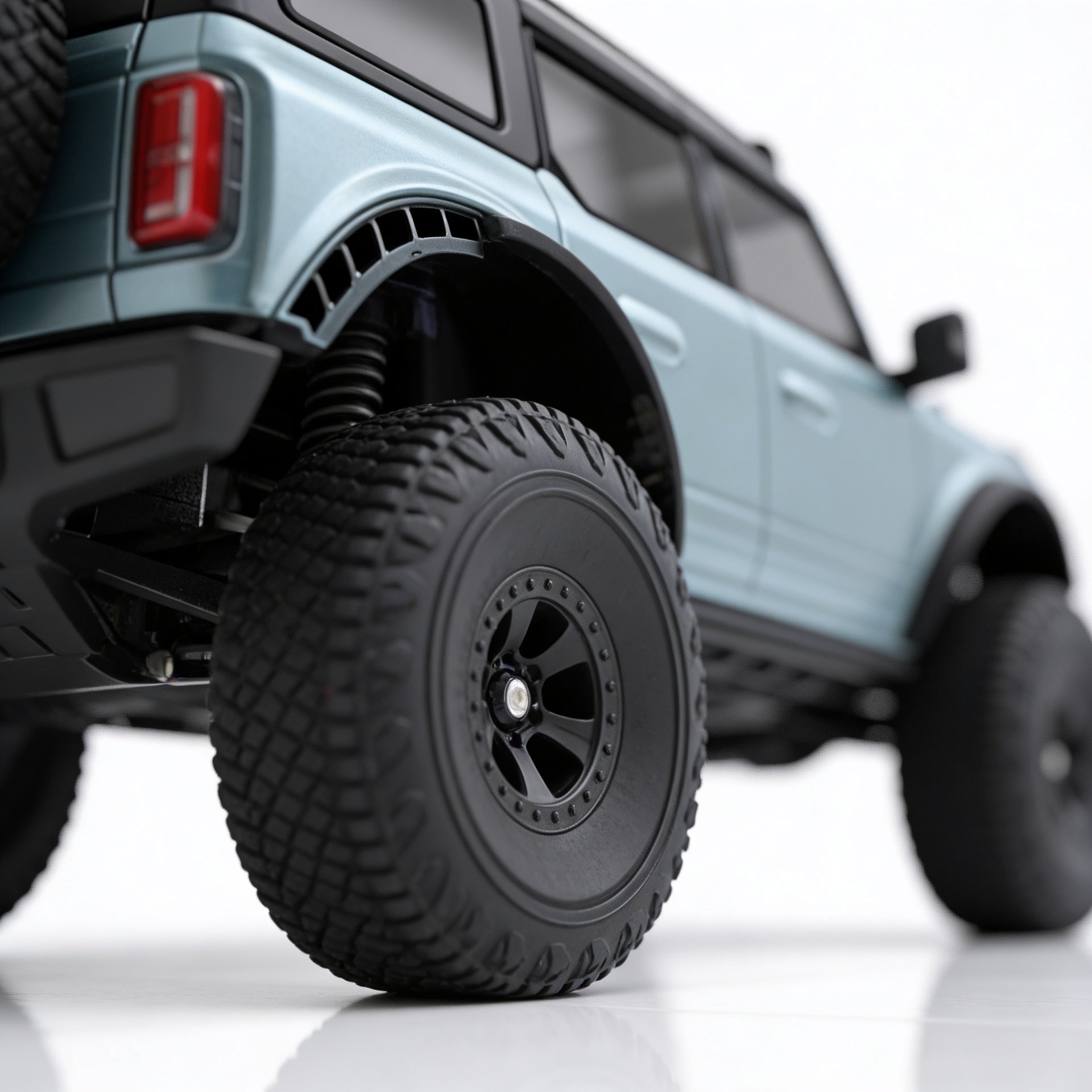Crawler 1/18 WLtoys Bronco vue de dessus