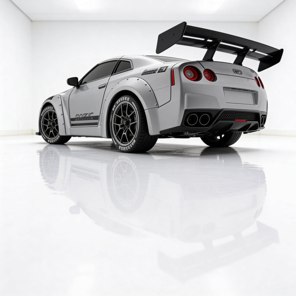 Voiture RC drift GT-R 1/24 vue de profil