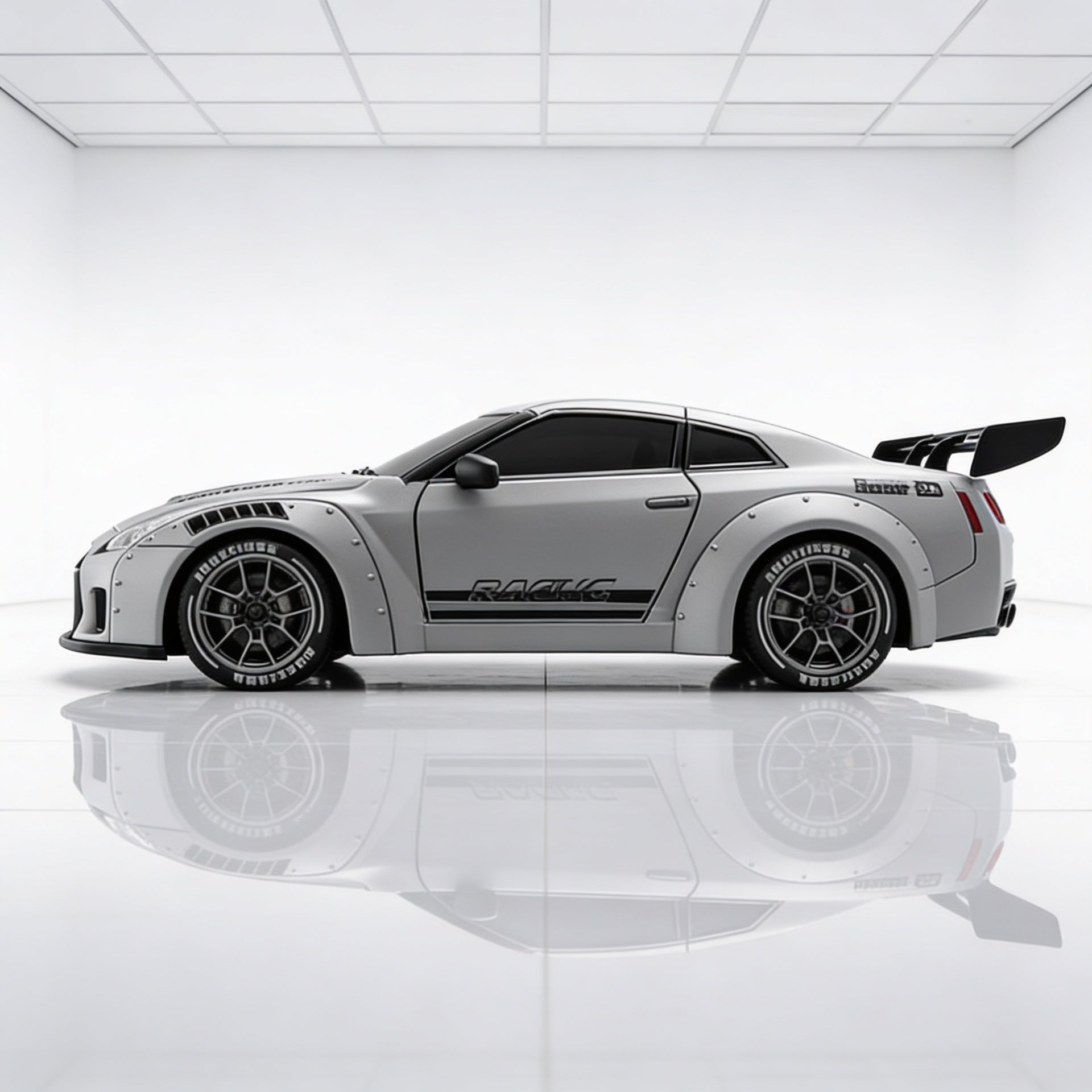 Nissan Skyline GT-R RC 4WD vue arrière LED