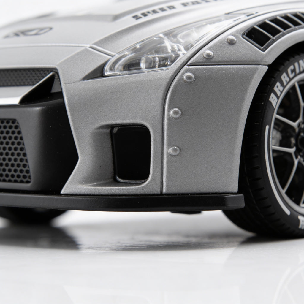Skyline GT-R RC drift vue de dessus