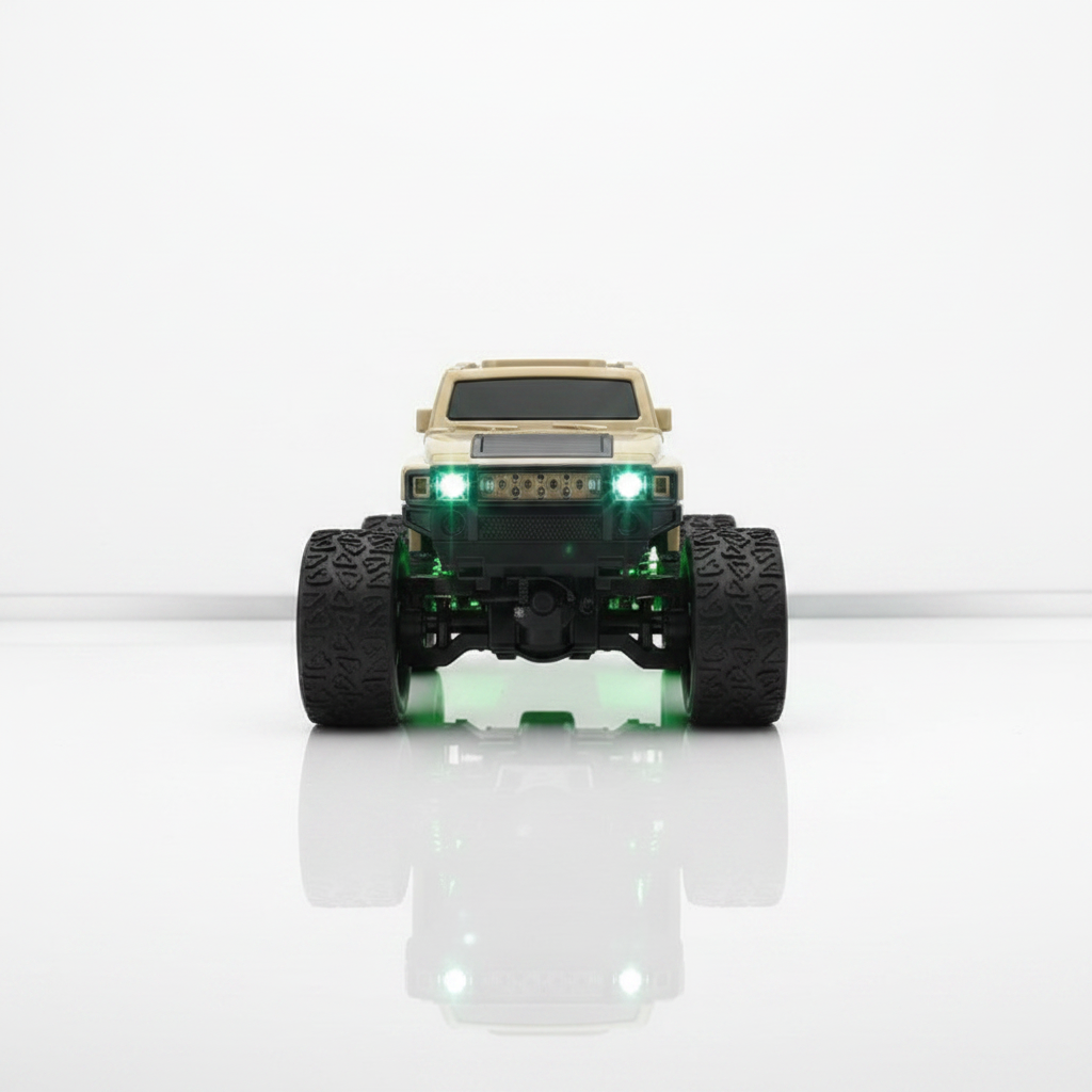 Mini 4x4 RC 1/64 desktop vue de profil
