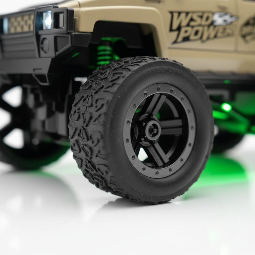 Mini 4x4 RC 1/64 tow box vue arrière