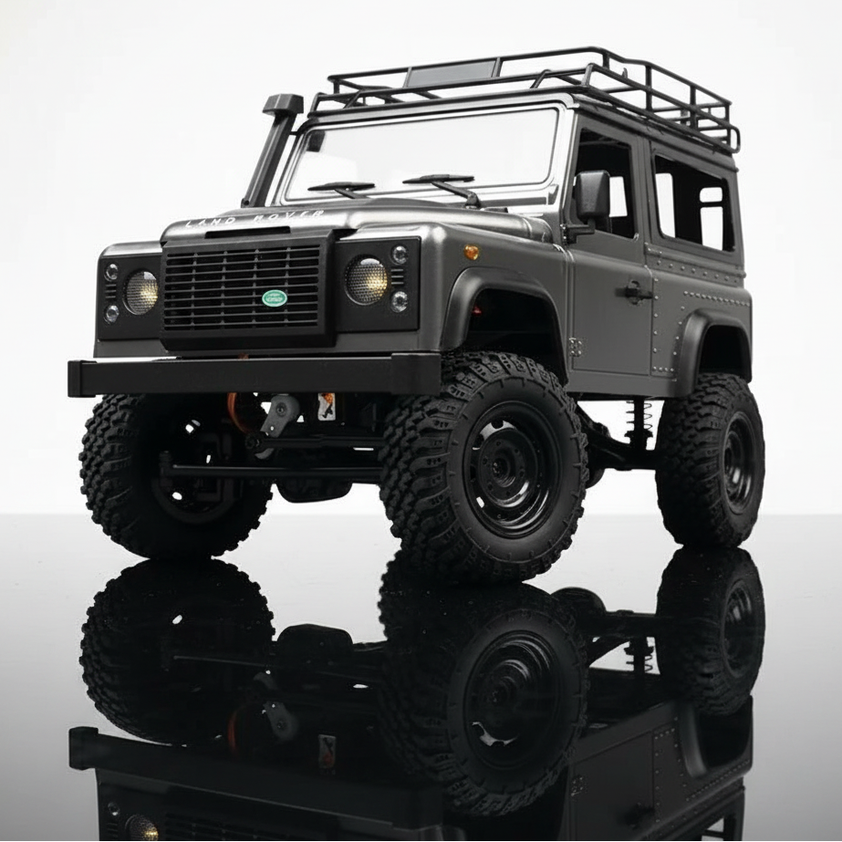 MN99S crawler 4WD vue de dessus
