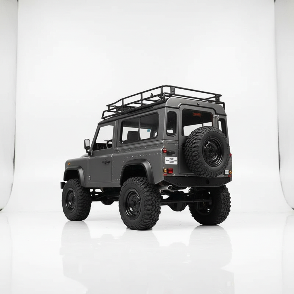 MN99S crawler RC 4WD vue arrière