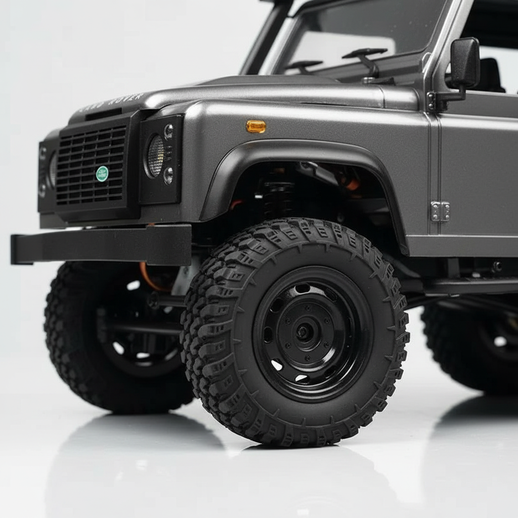 Crawler RC Defender 1/12 vue de face