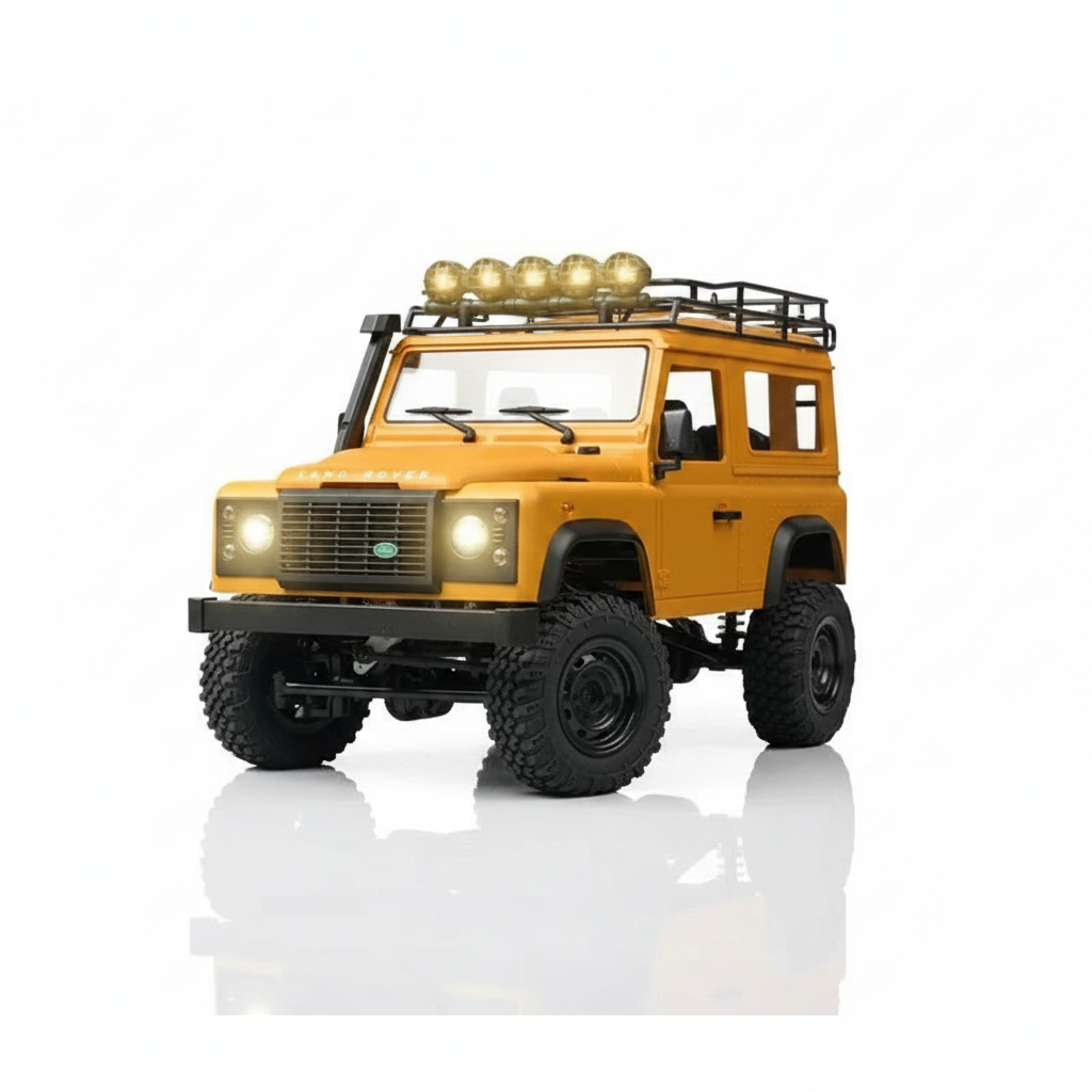 Crawler RC scale Defender 1/12 dans la nature
