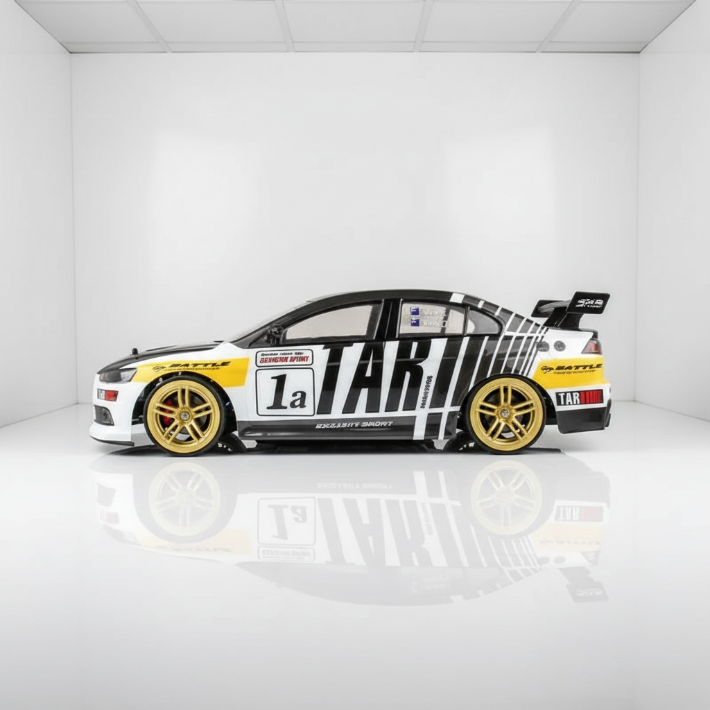 Drift MITSUBISHI LANCER EVO X 1/10 4WD