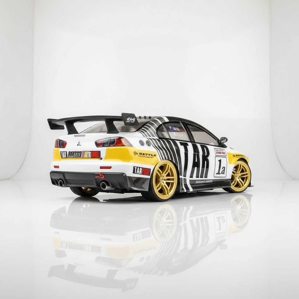 Drift MITSUBISHI LANCER EVO X 1/10 4WD