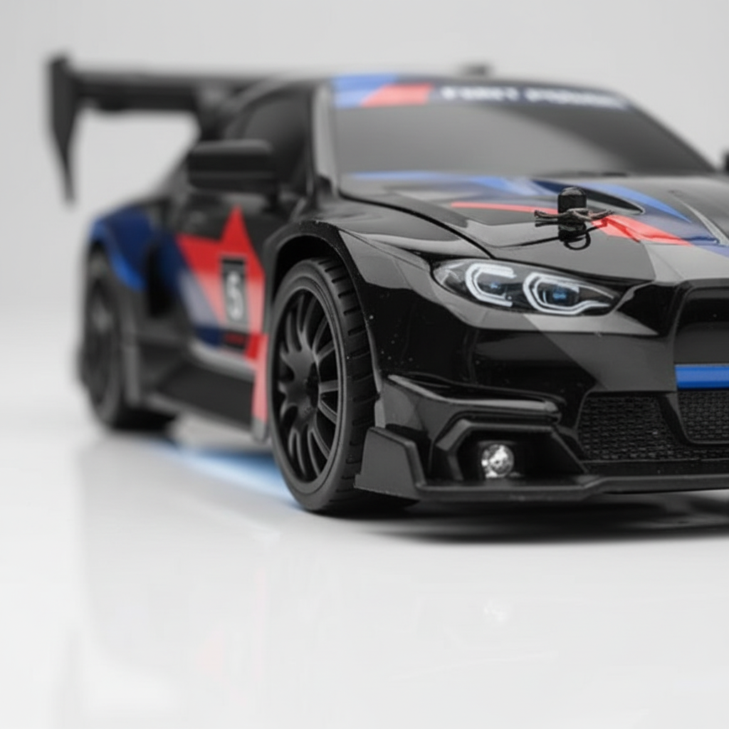 RC drift truck 4WD vue de dessus