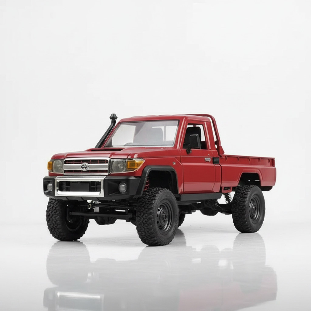 Crawler RC MN82 1/12 4WD vue 3/4 avant