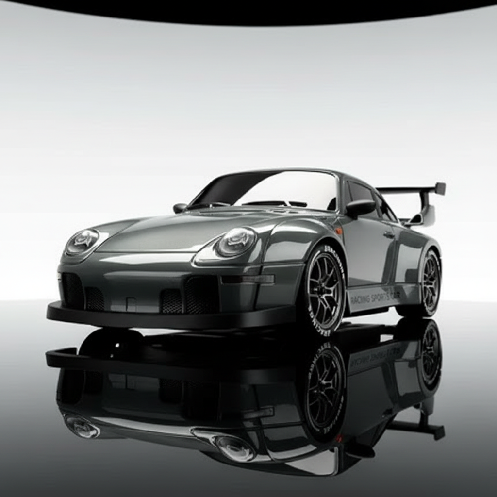 Porsche 911 964 RC 1/24 en plein dérapage