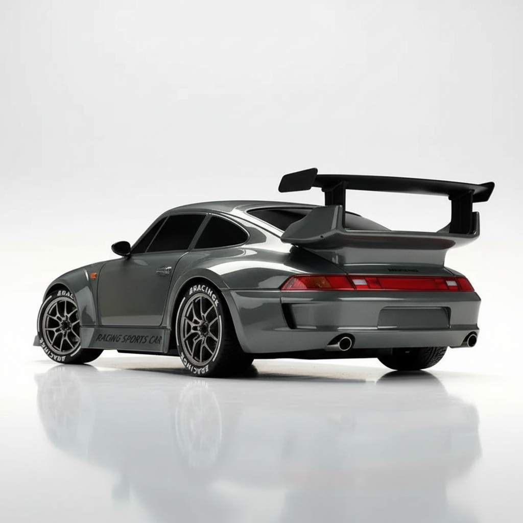 Porsche 964 RC drift 1/24 vue de profil