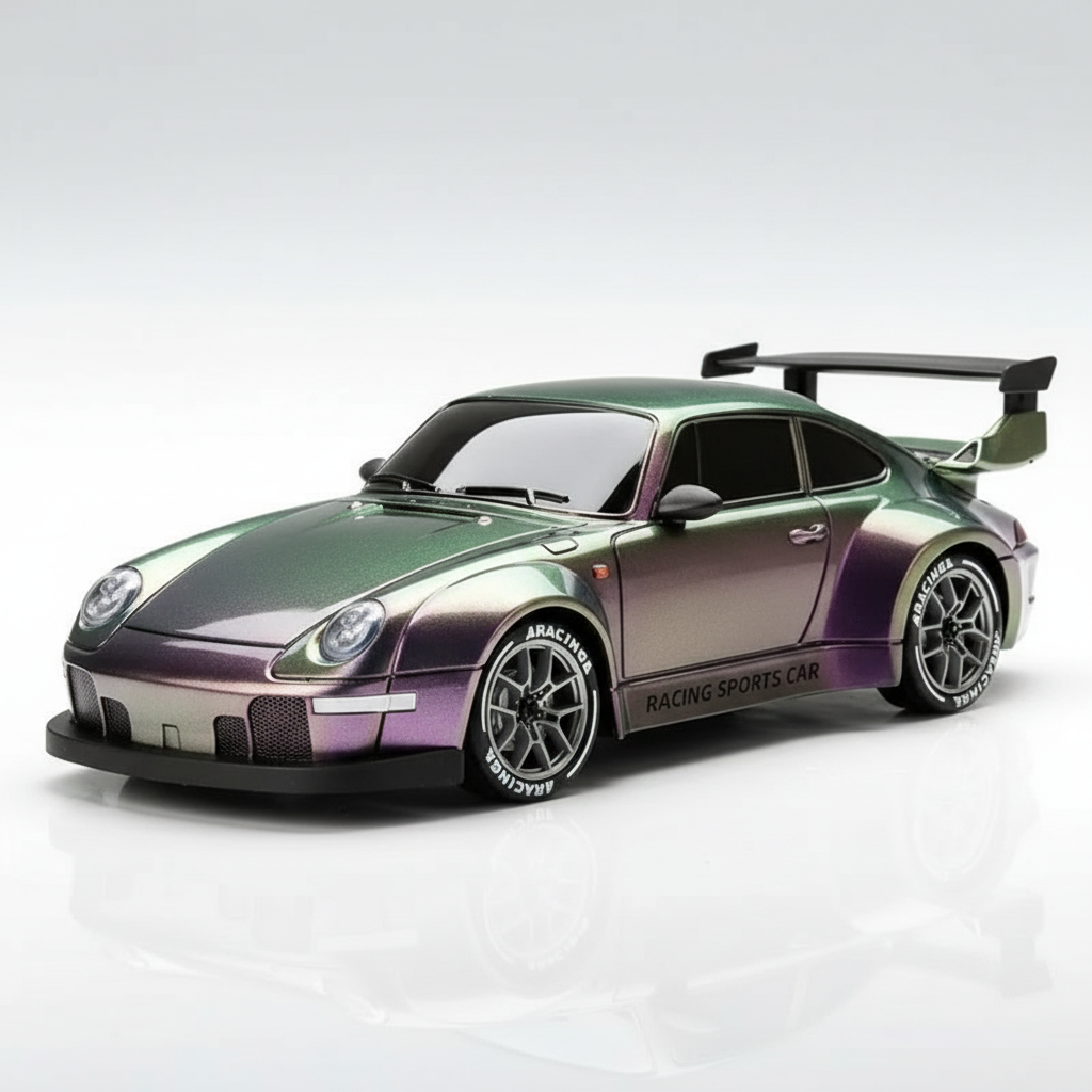 964 RC drift 1/24 vue détail jantes