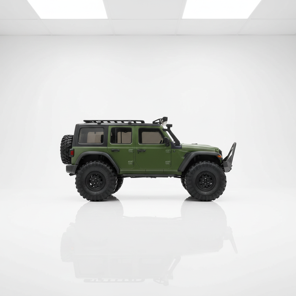 Crawler RC 1/16 Wrangler 4WD vue arrière