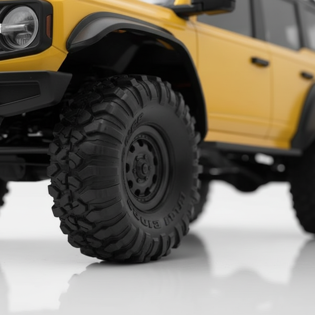 Crawler 1/16 Bronco RC 4x4 vue de dessus