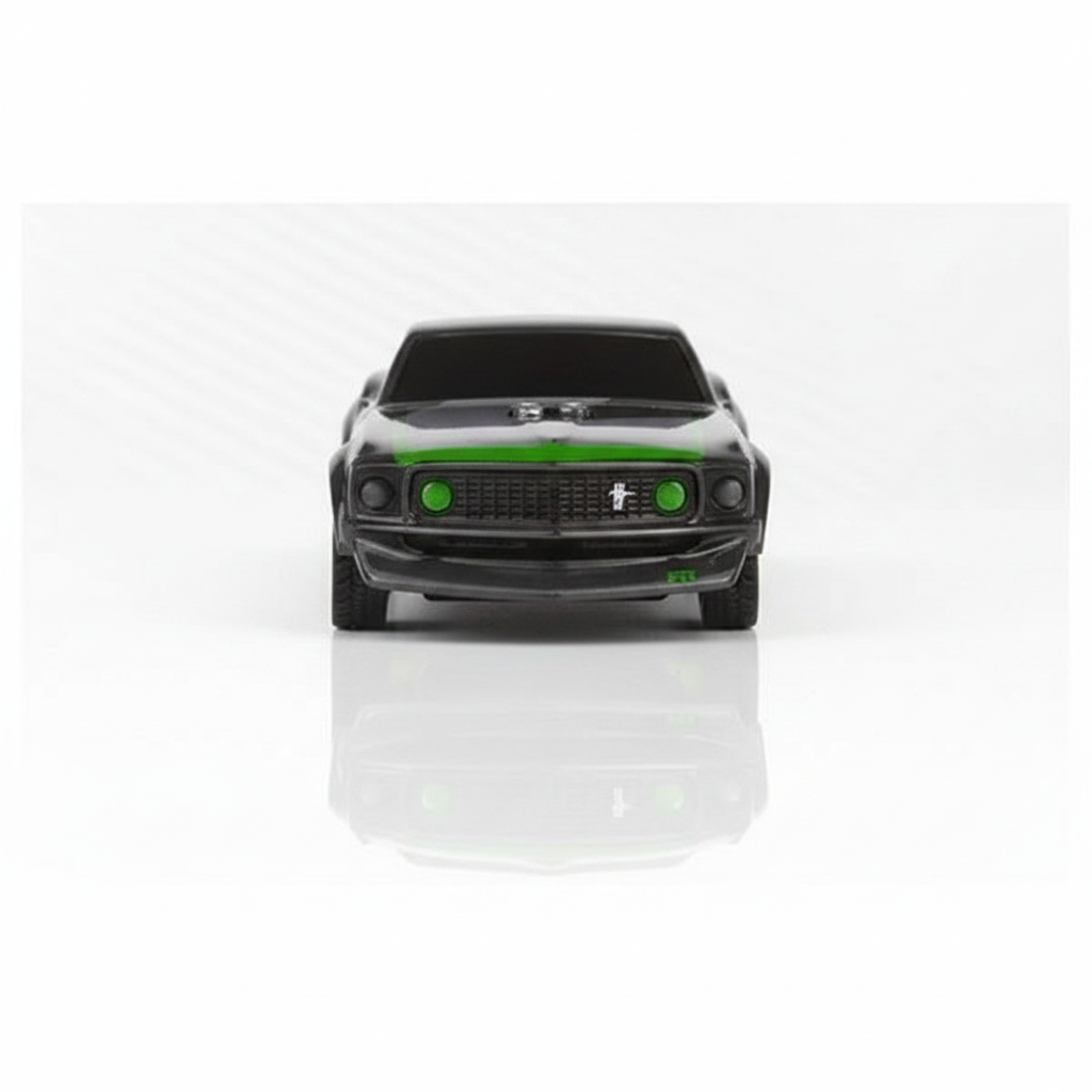 Mustang Mach 1 RC HPI Nano 1/64 vue de face