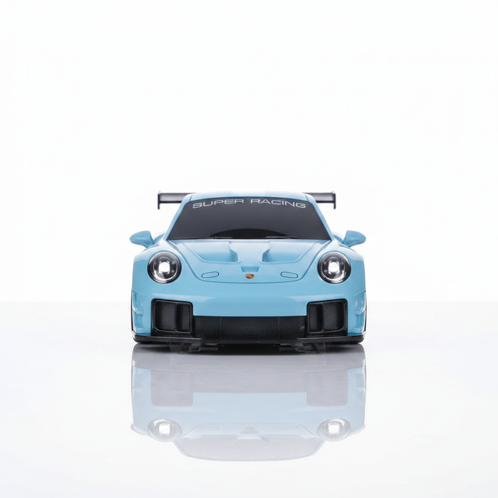 Voiture RC drift 911 RSR vue de face