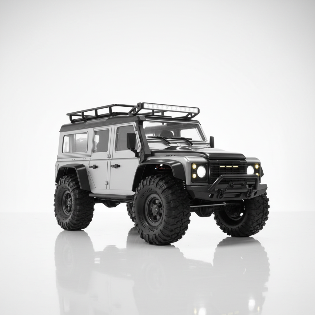 Crawler RC 1/16 Defender vue 3/4 avant