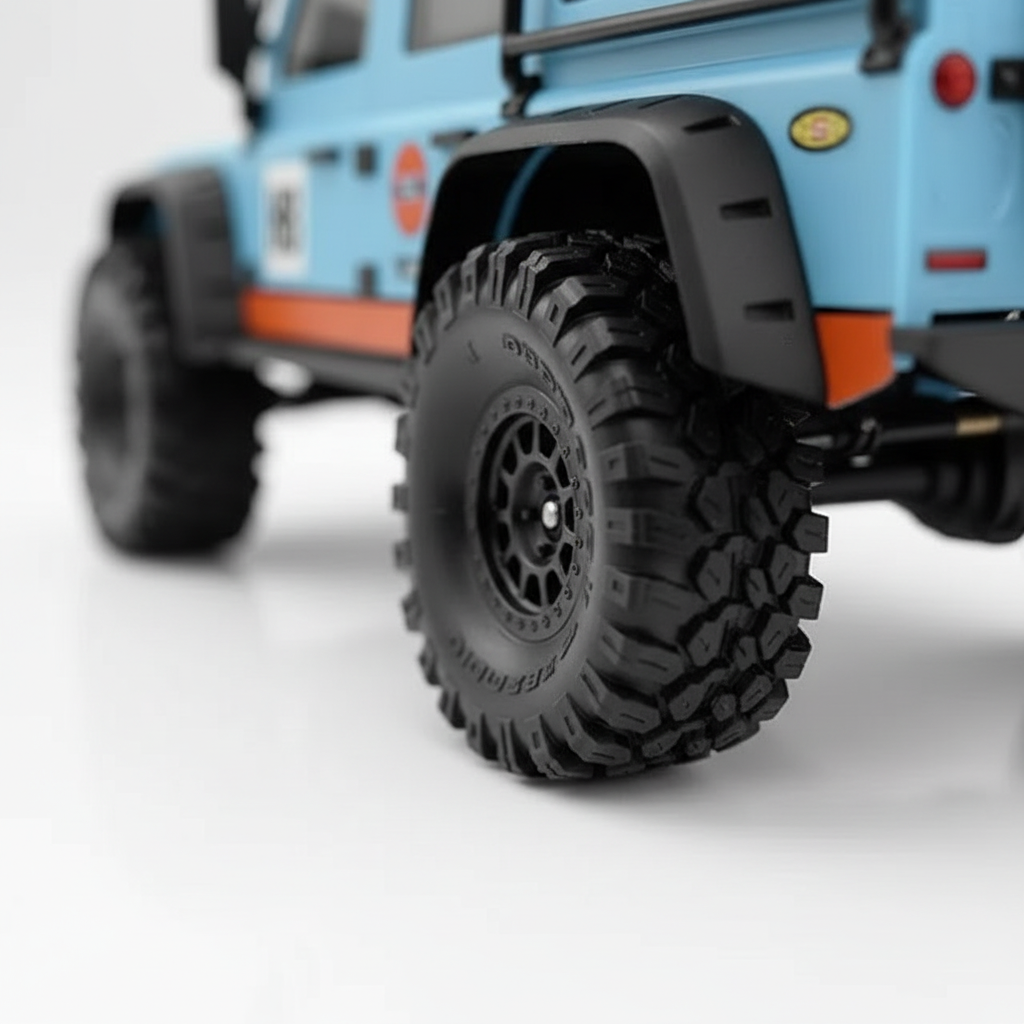 MJX H8H V2 brushless crawler vue de dessus