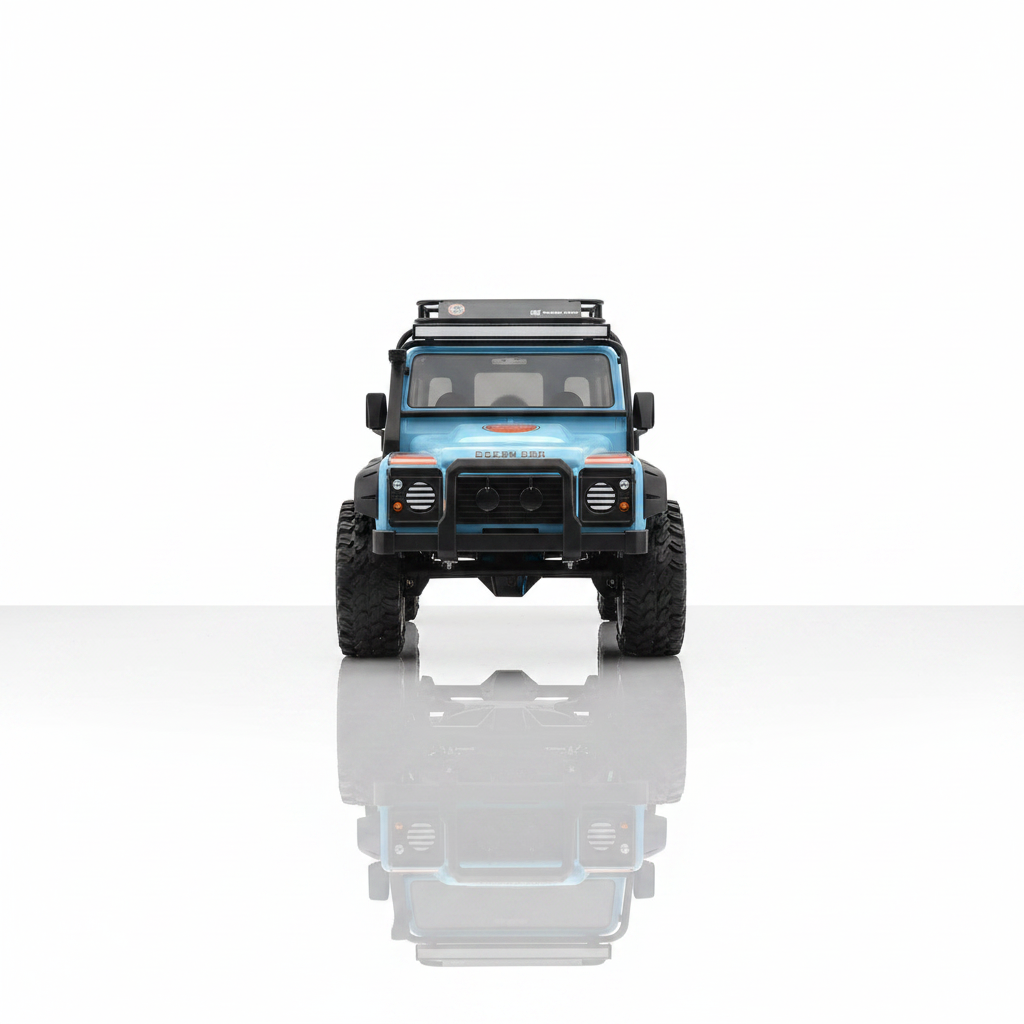 Crawler RC Defender 1/8 MJX H8H V2 vue de face
