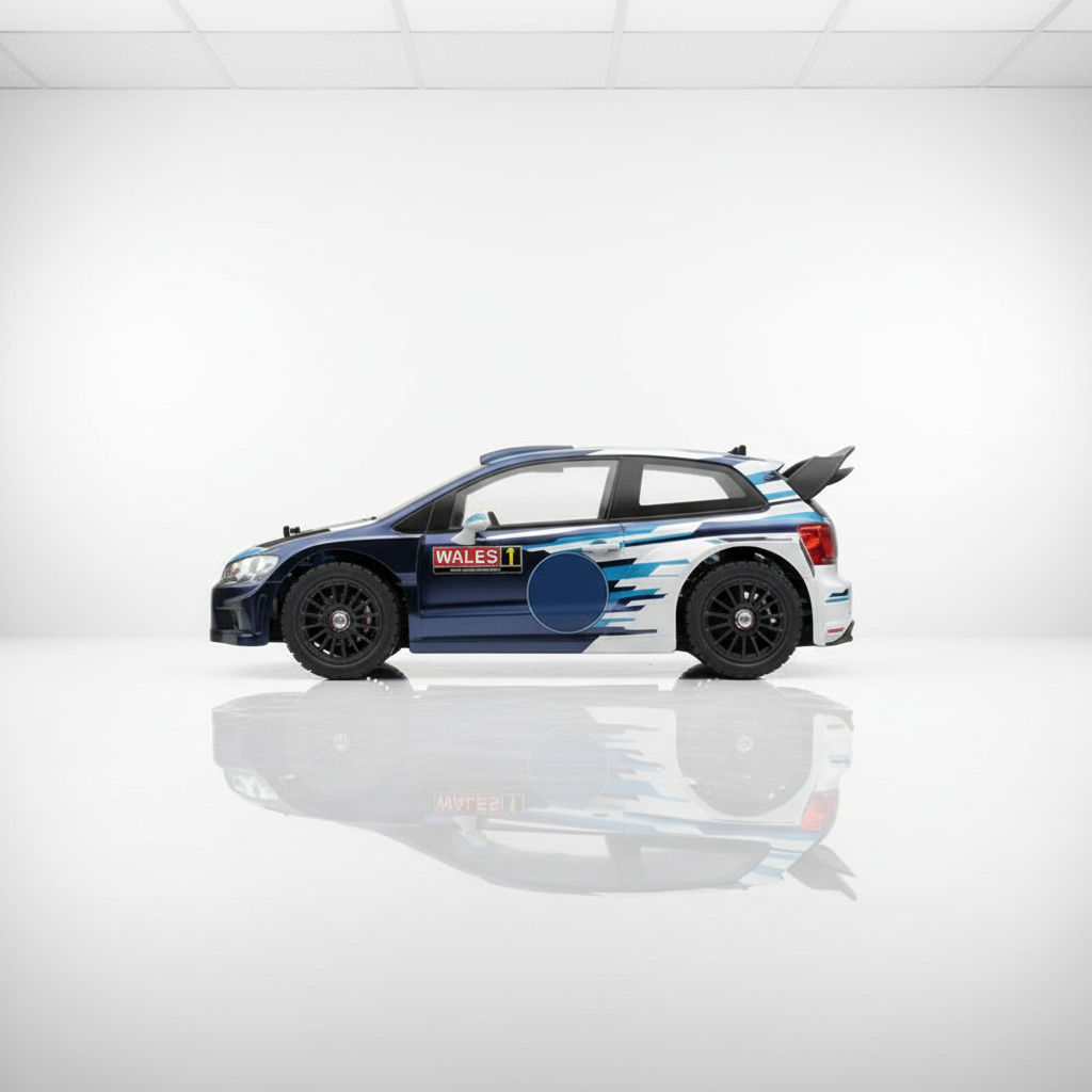 MJX Hyper Go 14304 Polo WRC drift 4WD vue arrière
